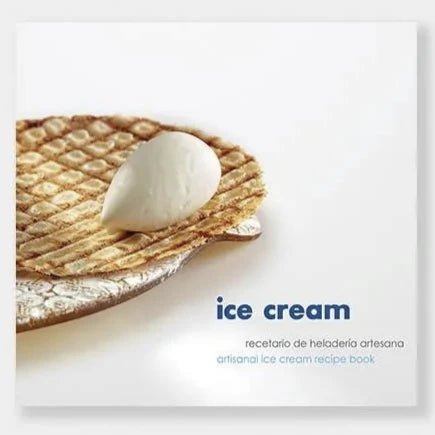 Livre de recettes de glaces artisanales - Éditions anglaise et espagnole