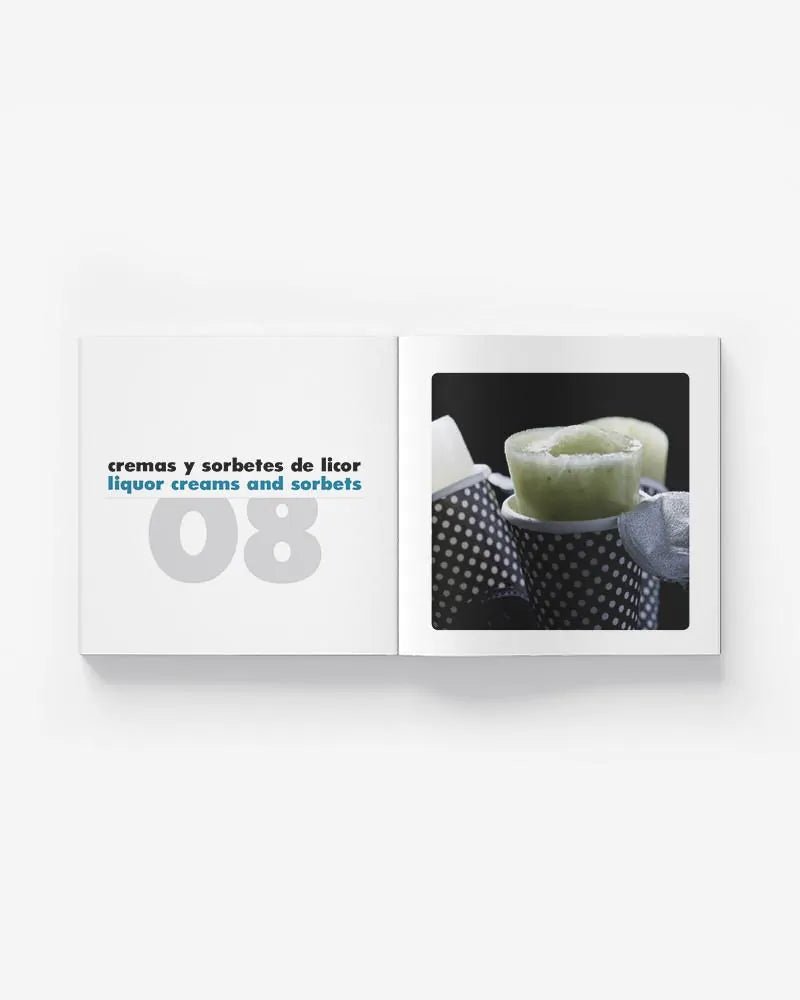 Livre de recettes de glaces artisanales - Éditions anglaise et espagnole