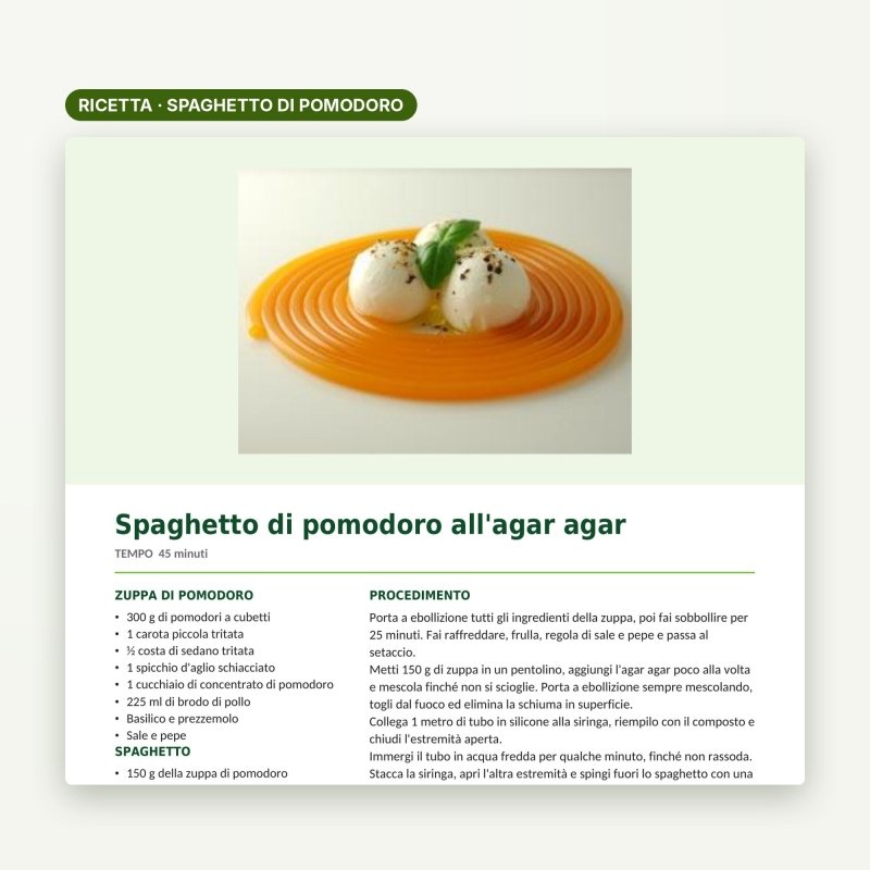 Gastronomia Molecolare – Ricettario del kit per chef - Ebook PDF