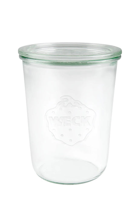 Weck Straight jar 850ml with lid and seals - diameter 80mm - pack of 6