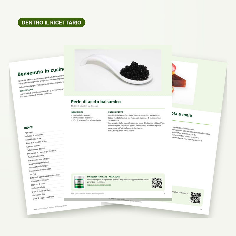 Agenti Gelificanti Moderni – Ricettario Special Ingredients - Ebook PDF