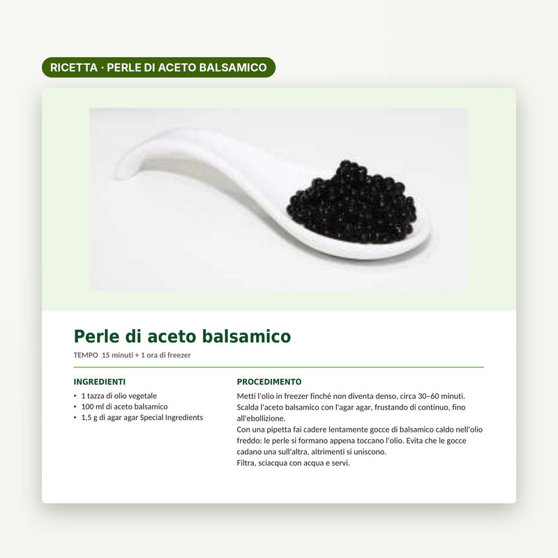 Agenti Gelificanti Moderni – Ricettario Special Ingredients - Ebook PDF
