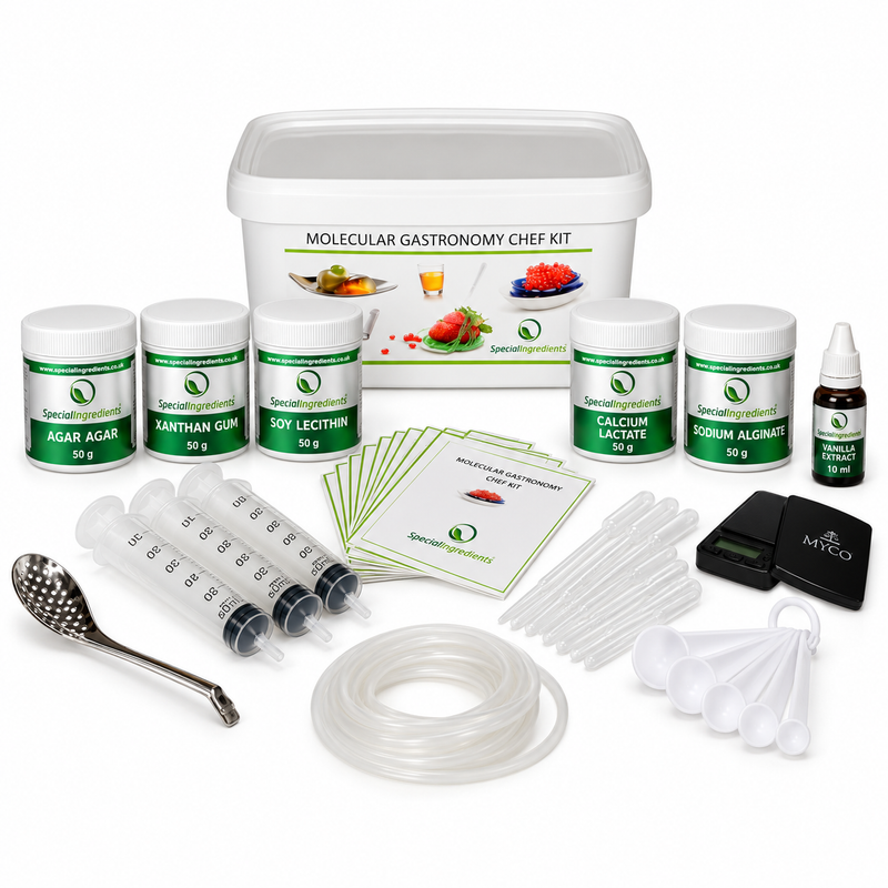 Kit Chef gastronomia molecolare Special Ingredients con barattoli aggiornati