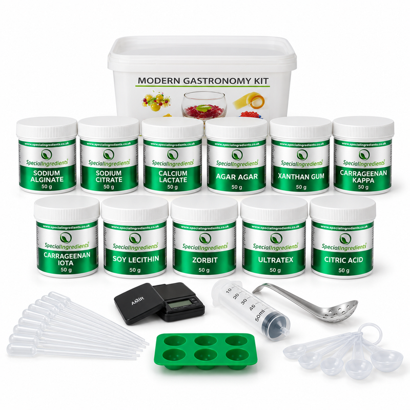 Kit cucina molecolare Special Ingredients con barattoli aggiornati
