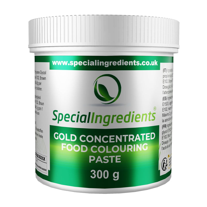 Colorante Alimentare Concentrato Oro in Pasta 300g