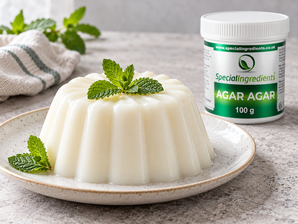 Yoghurt jelly with agar agar
