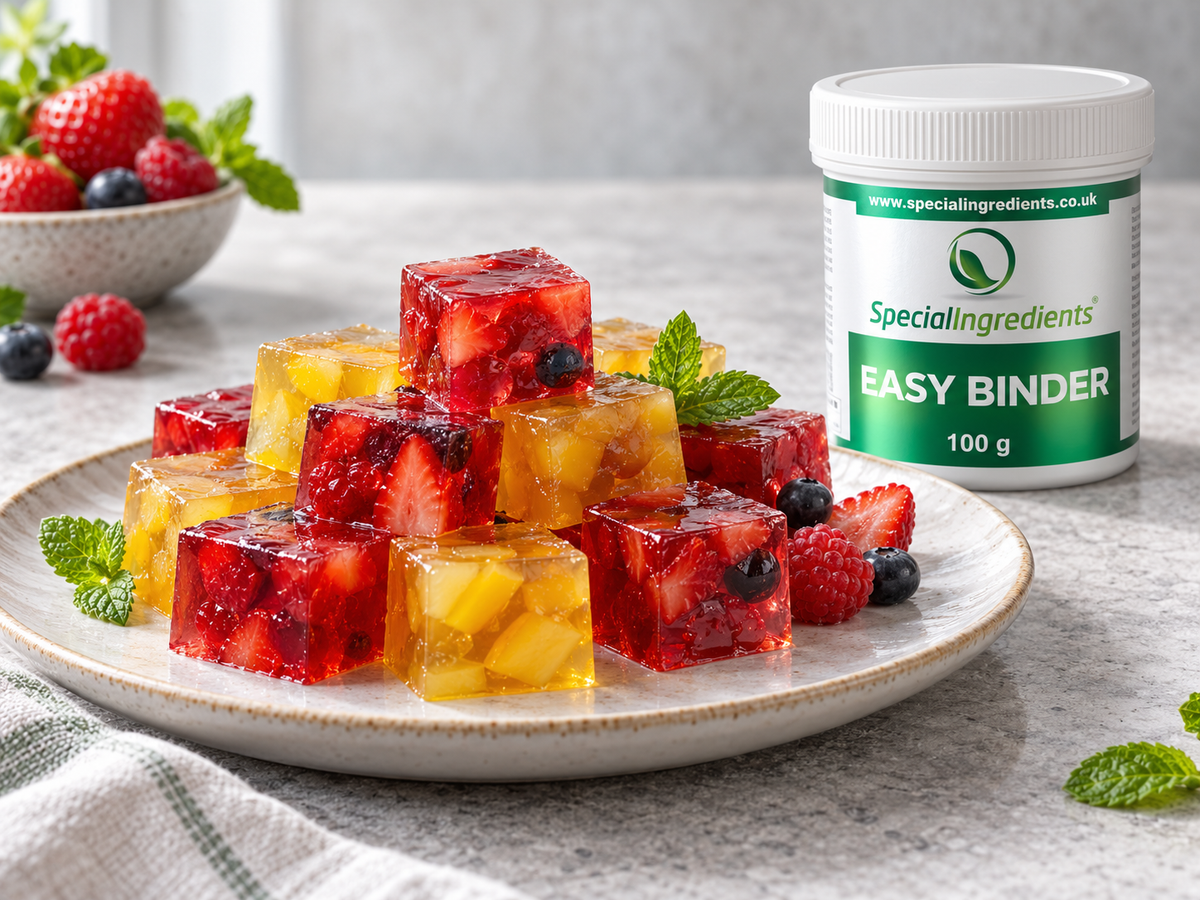 Gelatine di frutta con Easy Binder
