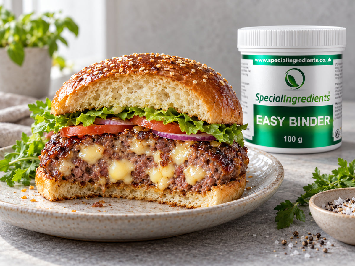 Hamburguesas de ternera y queso con Easy Binder