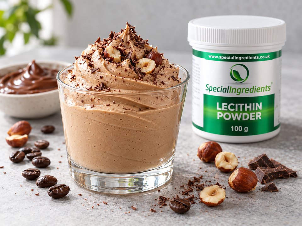 Crema fredda al caffè e Nutella al sifone — preparazione con confezione attuale Special Ingredients