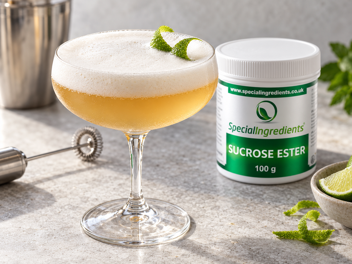 Schiuma alcolica con Sucro