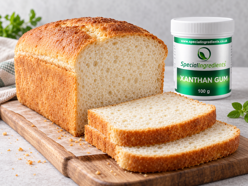 Gluten-free sandwich bread — preparation with current Special Ingredients packaging
