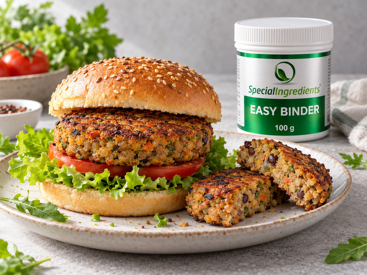 Burger vegani con Easy Binder