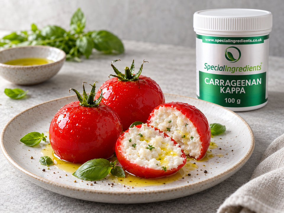 🇮🇹 Finto pomodoro di Baccalà mantecato Kappato con la Carragenina Kappa — preparazione con confezione attuale Special Ingredients