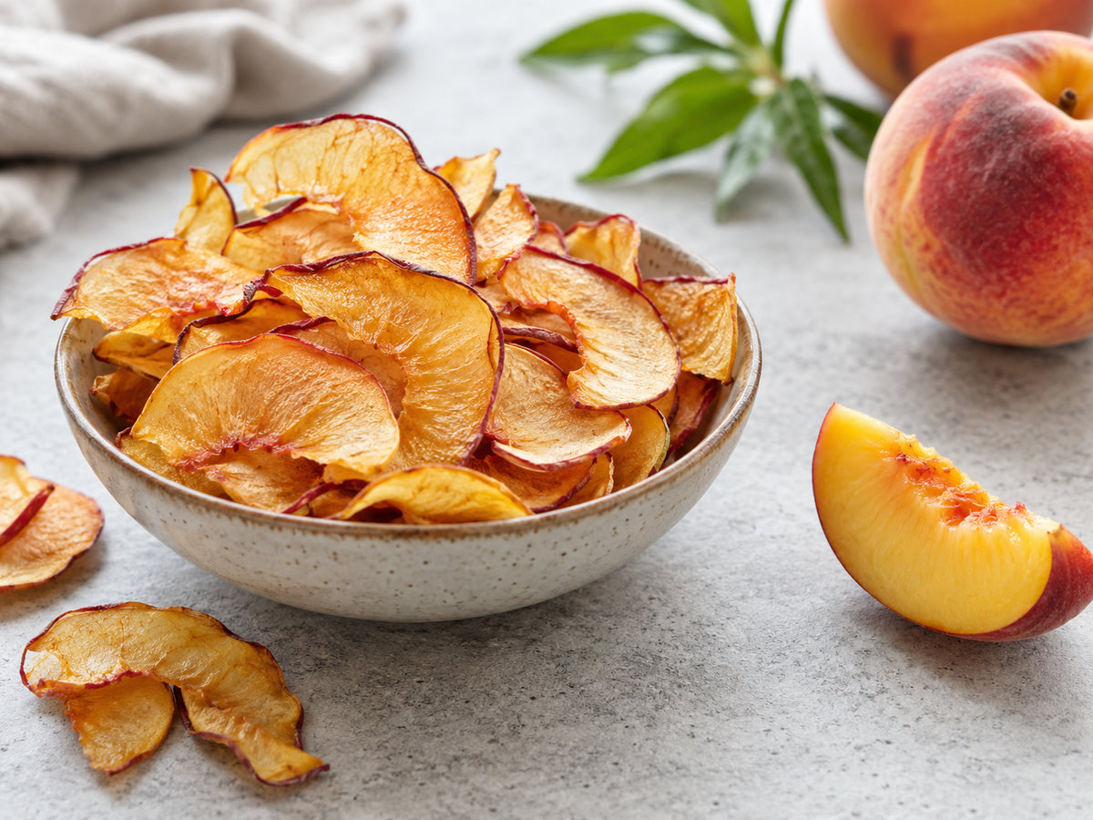 Peach crisps
