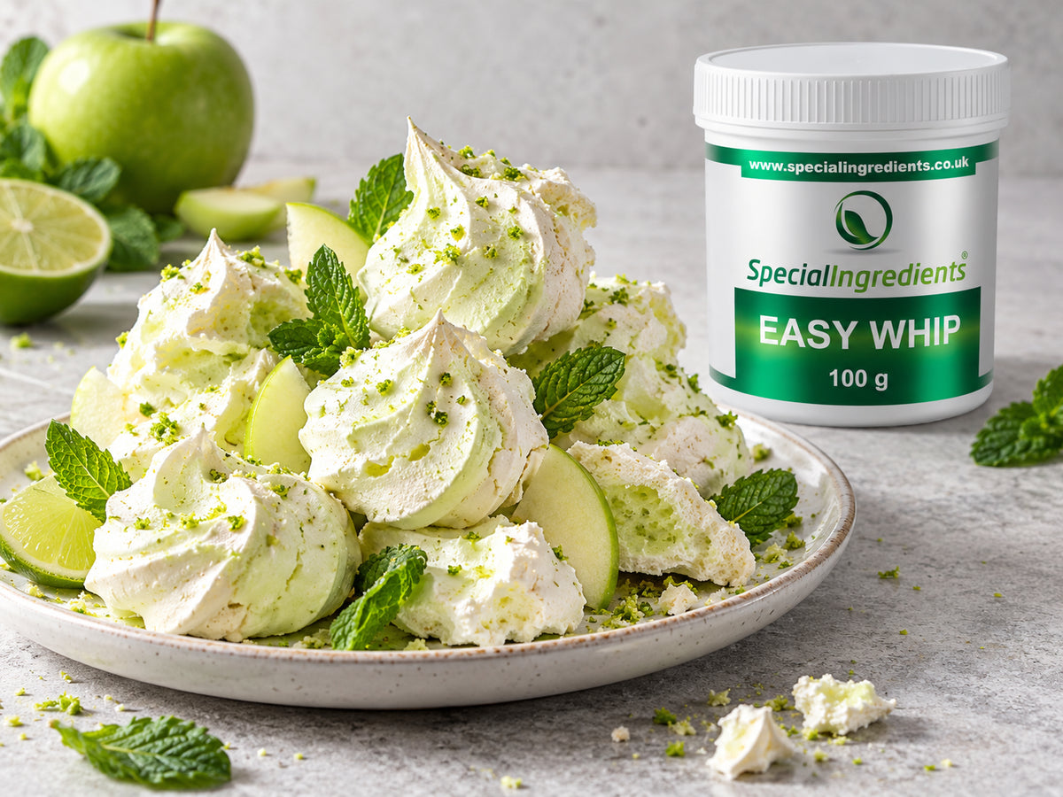 Merengue de mojito e maçã com Easy Whip