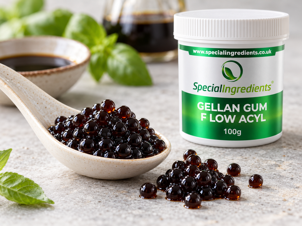 🫧 Gellan Gum Low Acyl: il gelificante moderno per consistenze perfette — foto HD con confezione aggiornata