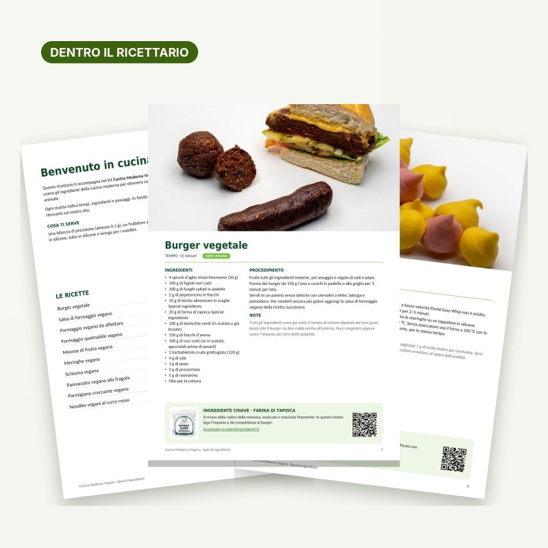 Cucina Moderna Vegana – Ricettario Special Ingredients - Ebook PDF