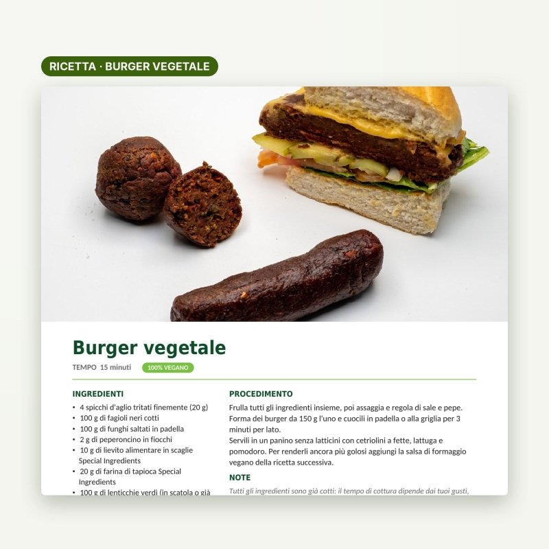 Cucina Moderna Vegana – Ricettario Special Ingredients - Ebook PDF