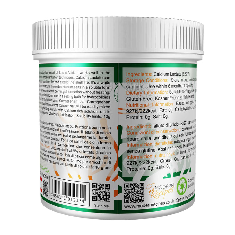 Calcium Lactate 100g - Special Ingredients