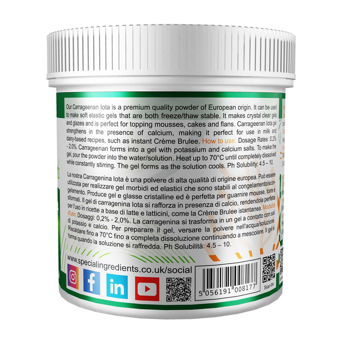 Carrageenan Iota 5kg - Special Ingredients