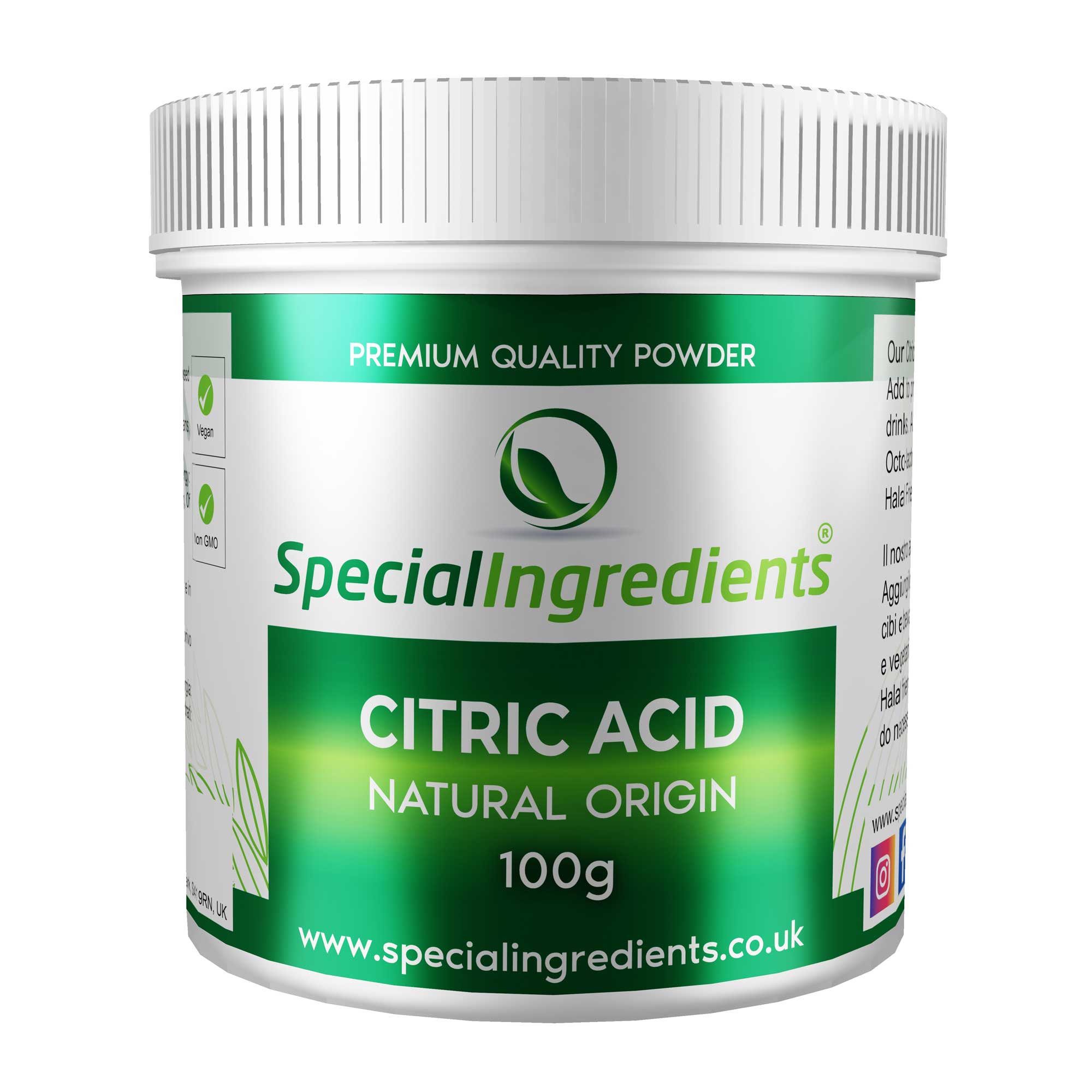 Acido Cítrico 100g