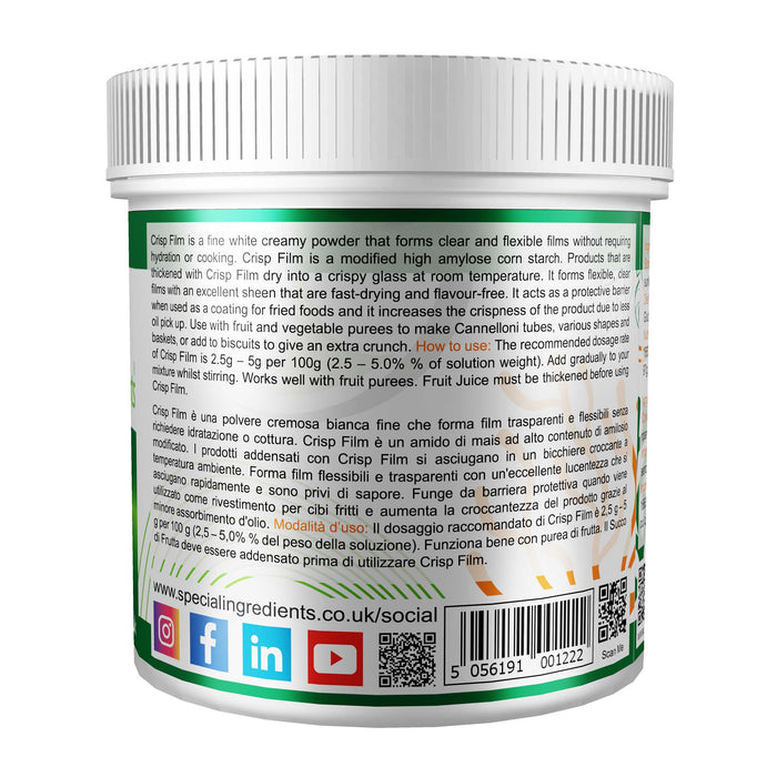 Crisp Film Powder 500g - Special Ingredients