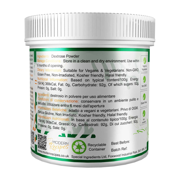 Dextrose Powder 1kg - Special Ingredients