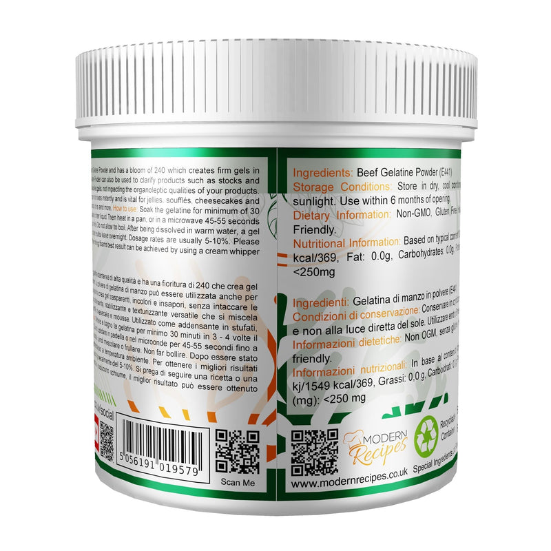 Gelatine 10kg - Special Ingredients