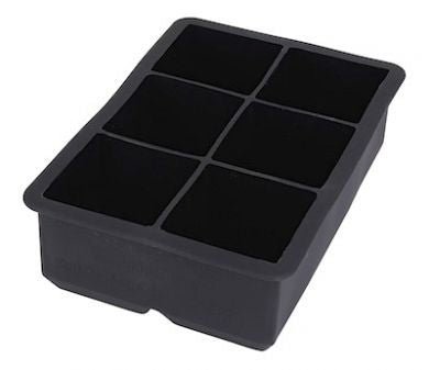 Molde para cubitos de hielo gigantes (negro)