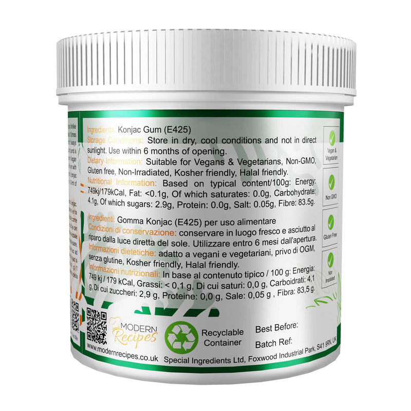 Konjac Gum Powder 10kg - Special Ingredients