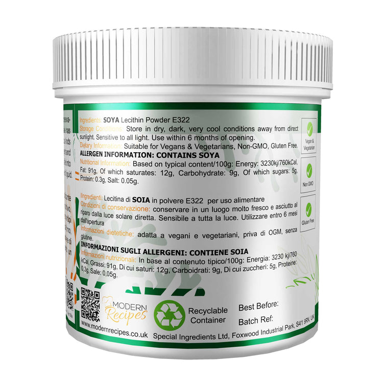 Lecithin Powder 100g - Special Ingredients