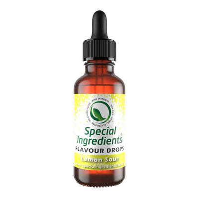 Sour lemon food flavouring drops 30ml