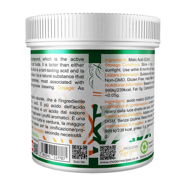 Malic Acid Powder 100g - Special Ingredients