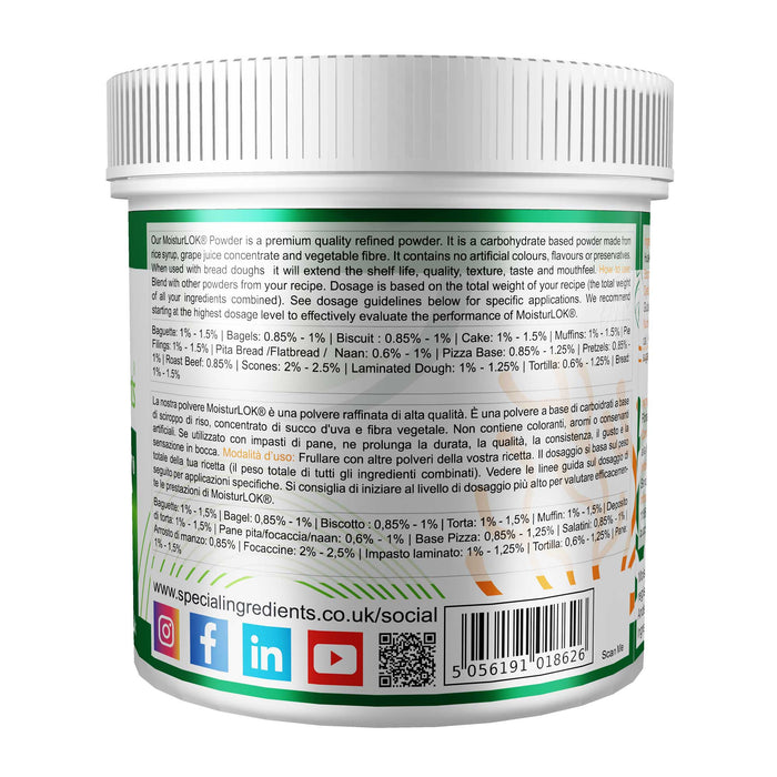 MoisturLOK ® Powder 500g - Special Ingredients