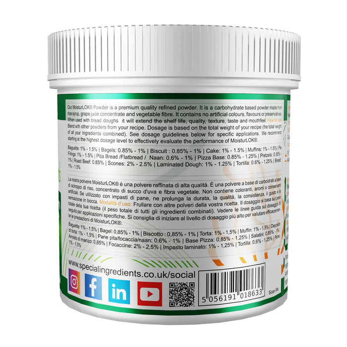 MoisturLOK ® Powder 5kg - Special Ingredients