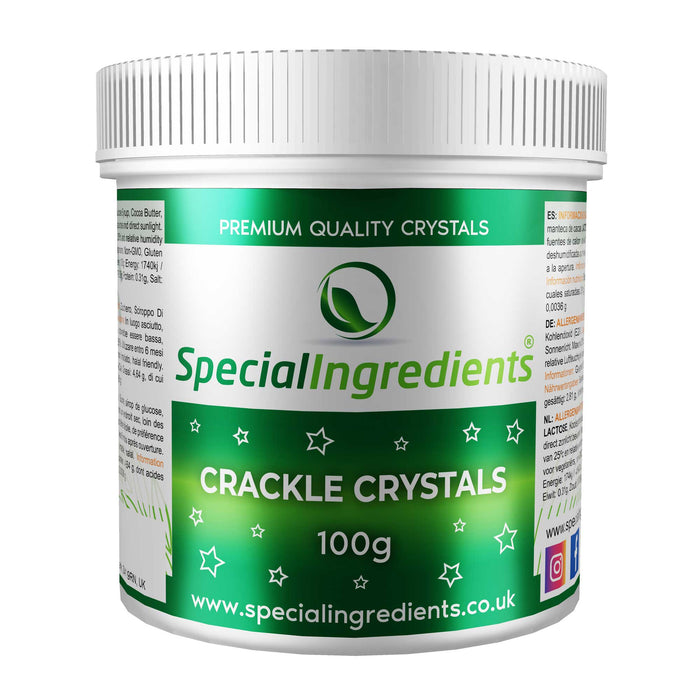 Plain Crackle Crystals Popping Candy 100g - Special Ingredients