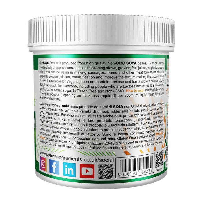 Soya Protein Isolate Powder 5kg - Special Ingredients