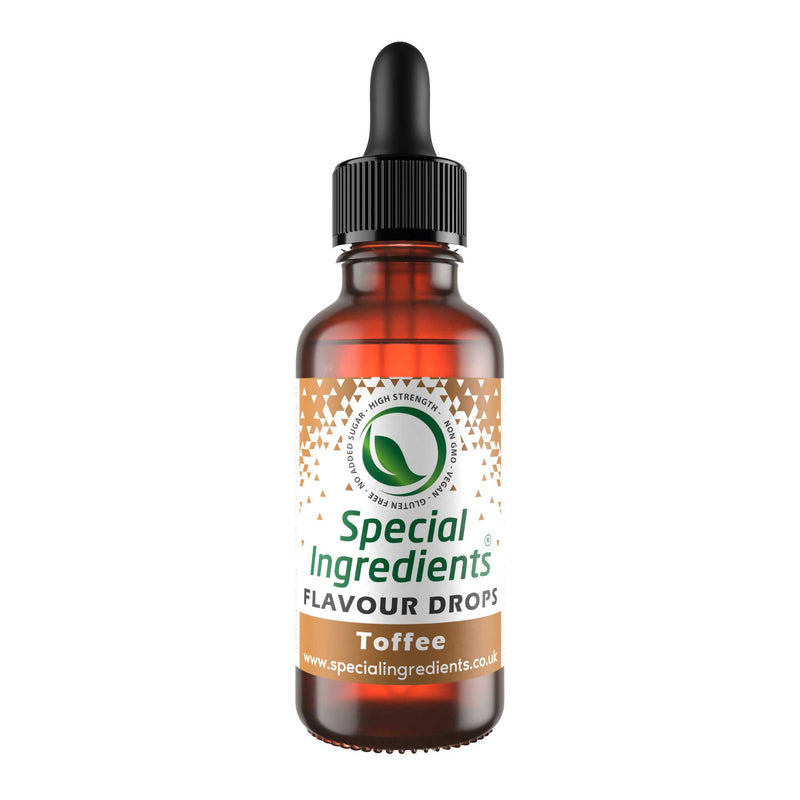Toffee Food Flavouring Drop 30ml - Special Ingredients