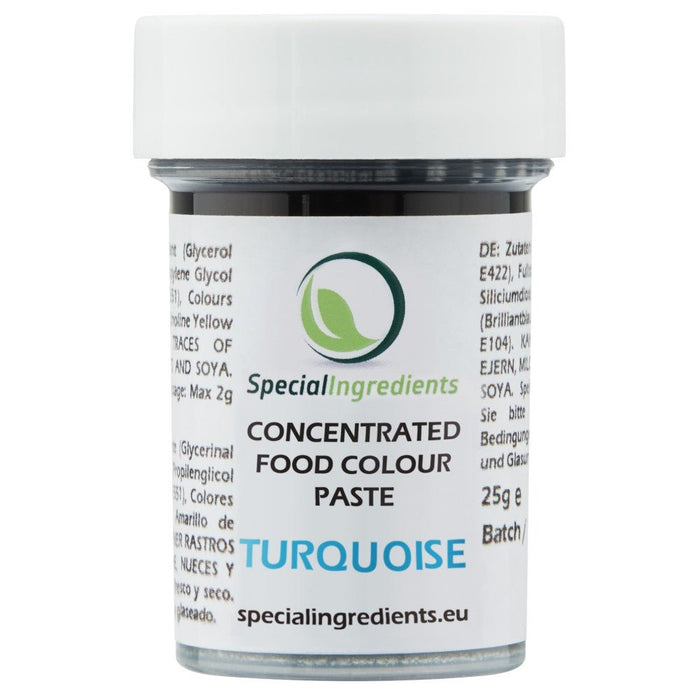 Turquoise Concentrated Food Colouring Paste 25g - Special Ingredients
